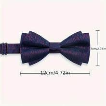 Load image into Gallery viewer, Elegant Mens Business Bow Tie - Stylish Accessory for Classic Formal Events and Daily Workwear