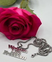 Load image into Gallery viewer, Women, Life, Freedom Unisex Necklace