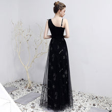 Load image into Gallery viewer, Evening Dress, Official Maxi Dress, Evening Gown with Mash for Women