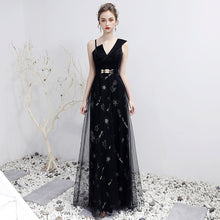 Load image into Gallery viewer, Evening Dress, Official Maxi Dress, Evening Gown with Mash for Women