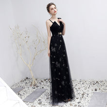 Load image into Gallery viewer, Evening Dress, Official Maxi Dress, Evening Gown with Mash for Women