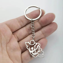 Load image into Gallery viewer, Timeless Persian Calligraphy Keychain - Elegantly Crafted Stainless Steel Jewelry- Rust-Resistant &amp; Stylish Parsi Poem Accessory