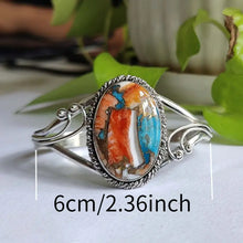 Load image into Gallery viewer, Stunning Turquoise Ladies Temperament Bracelet, Unique Vintage Charm Upscale Sense