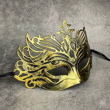 Load image into Gallery viewer, Ancient Roman Crown Mask, Masquerade Half-face Mask, Vintage Festival Party Mask, Unisex