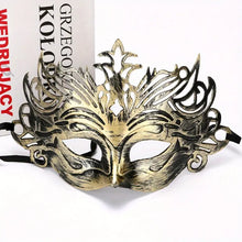 Load image into Gallery viewer, Ancient Roman Crown Mask, Masquerade Half-face Mask, Vintage Festival Party Mask, Unisex