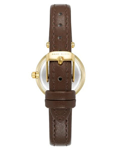 Anne Klein Women's Leather Strap Watch