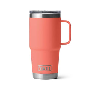 YETI Rambler 20 oz Travel Mug, Stainless Steel, Vacuum Insulated with Stronghold Lid