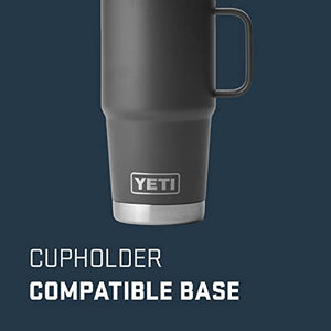 YETI Rambler 20 oz Travel Mug, Stainless Steel, Vacuum Insulated with Stronghold Lid