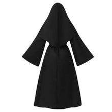 Load image into Gallery viewer, Priest Costume Women Scary Mask Scary Movie Cosplay Costume 6pcs Priest Halloween Costume Women