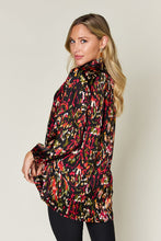 Load image into Gallery viewer, Double Take Full Size Printed Button Up Long Sleeve Shirt in 3 Colors