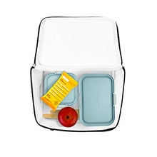 Load image into Gallery viewer, PackIt Freezable Classic Lunch Box, Black, Built with EcoFreeze® Technology, Collapsible, Reusable, Zip Closure With Zip Front Pocket and Buckle Handle, Designed for Fresh Lunches