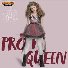 Load image into Gallery viewer, Spooktacular Creations Zombie Prom Queen Costume for Girls, Halloween Costumes for Kids, Zombie Princess Costume