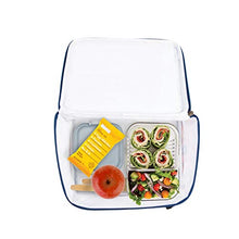 Load image into Gallery viewer, PackIt Freezable Classic Lunch Box, Black, Built with EcoFreeze® Technology, Collapsible, Reusable, Zip Closure With Zip Front Pocket and Buckle Handle, Designed for Fresh Lunches