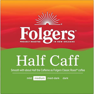 Folgers Classic Roast Medium Roast Coffee, 72 Keurig K-Cup Pods