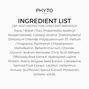 PHYTO PARIS Phytokeratine Repairing Heat Protecting Spray