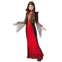 Load image into Gallery viewer, Spooktacular Creations Royal Vampire Costume for Girls Deluxe Set Halloween Gothic Victorian Vampiress Queen Dress Up Party