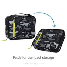 Load image into Gallery viewer, PackIt Freezable Classic Lunch Box, Black, Built with EcoFreeze® Technology, Collapsible, Reusable, Zip Closure With Zip Front Pocket and Buckle Handle, Designed for Fresh Lunches