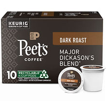 Load image into Gallery viewer, Peet&#39;s Coffee, Dark Roast K-Cup Pods for Keurig Brewers - Major Dickason&#39;s Blend