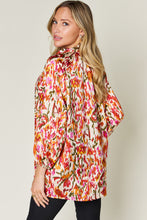 Load image into Gallery viewer, Double Take Full Size Printed Button Up Long Sleeve Shirt in 3 Colors