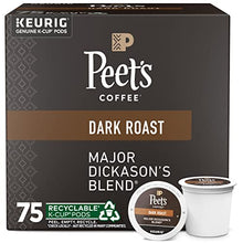 Load image into Gallery viewer, Peet&#39;s Coffee, Dark Roast K-Cup Pods for Keurig Brewers - Major Dickason&#39;s Blend