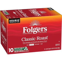 Load image into Gallery viewer, Folgers Classic Roast Medium Roast Coffee, 72 Keurig K-Cup Pods