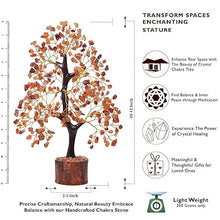 Load image into Gallery viewer, Seven Chakra Tree of Life - Crystal Tree - Artificial Bonsai Tree, Spiritual Decor, Crystals and Gemstones, Crystal Tree for Positive Energy - Feng Shui Tree, Reiki Gifts