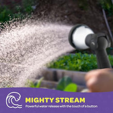 Load image into Gallery viewer, Hose Nozzle Heavy Duty Hose Sprayer With 10 Adjustable Watering Patterns. Thumb Control Design, Comfortable Ergonomic Grip, Garden Hose Nozzle for Watering Plants &amp; Lawns/Fun showers/Cleaning