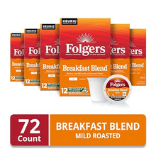 Load image into Gallery viewer, Folgers Classic Roast Medium Roast Coffee, 72 Keurig K-Cup Pods