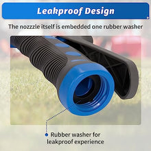 Load image into Gallery viewer, AUTOMAN-Garden-Hose-Nozzle,ABS Water Spray Nozzle with Heavy Duty 7 Adjustable Watering Patterns,Slip Resistant for Plants,Lawn,Washing Cars,Cleaning,Showering Pets &amp; Outdoor Fun.