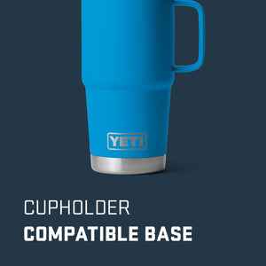 YETI Rambler 20 oz Travel Mug, Stainless Steel, Vacuum Insulated with Stronghold Lid