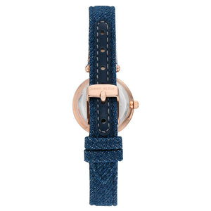 Anne Klein Women's Leather Strap Watch