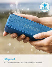 Load image into Gallery viewer, Anker Soundcore 2 Portable Bluetooth Speaker with 12W Stereo Sound, Bluetooth 5, Bassup, IPX7 Waterproof, 24-Hour Playtime, Wireless Stereo Pairing, Speaker for Home, Outdoors, Travel