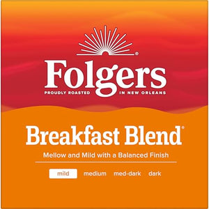 Folgers Classic Roast Medium Roast Coffee, 72 Keurig K-Cup Pods