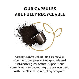 Nespresso Capsules OriginalLine, Variety Pack, Medium & Dark Roast Espresso Coffee, 50 Count Espresso Coffee Pods, Brews 1.35oz