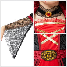 Load image into Gallery viewer, Spooktacular Creations Royal Vampire Costume for Girls Deluxe Set Halloween Gothic Victorian Vampiress Queen Dress Up Party