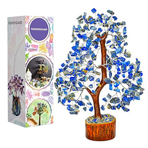 Seven Chakra Tree of Life - Crystal Tree - Artificial Bonsai Tree, Spiritual Decor, Crystals and Gemstones, Crystal Tree for Positive Energy - Feng Shui Tree, Reiki Gifts