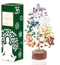 Load image into Gallery viewer, Seven Chakra Crystal Tree, A Gift for Men and Women, Crystal Tree of Life