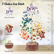 Load image into Gallery viewer, Seven Chakra Crystal Tree, A Gift for Men and Women, Crystal Tree of Life