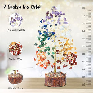 Seven Chakra Crystal Tree, A Gift for Men and Women, Crystal Tree of Life