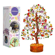 Load image into Gallery viewer, Seven Chakra Tree of Life - Crystal Tree - Artificial Bonsai Tree, Spiritual Decor, Crystals and Gemstones, Crystal Tree for Positive Energy - Feng Shui Tree, Reiki Gifts