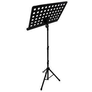 RockJam Adjustable Orchestral Sheet Music Stand For Music Students and Music Academies