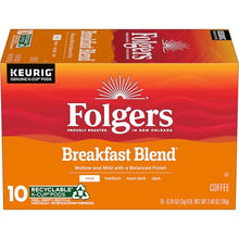 Load image into Gallery viewer, Folgers Classic Roast Medium Roast Coffee, 72 Keurig K-Cup Pods