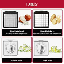 Load image into Gallery viewer, Fullstar Vegetable Chopper - Food Chopper - Onion Chopper - Vegetable Slicer &amp; Spiralizer - Veggie Chopper with Container - Kitchen Gadgets - Home Essentials - Kitchen Accessories