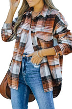 Load image into Gallery viewer, AUTOMET Womens Fall Outfits Fashion Clothes Shackets Flannel Plaid Button Down Long Sleeve Shirts Jackets 2024