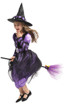 Load image into Gallery viewer, Narecte Halloween Costumes for Girls Halloween Costumes,Witch Costume for Girls Witch Costume,Kids Witch Costume