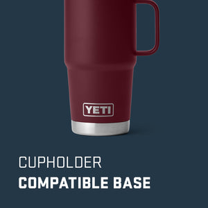 YETI Rambler 20 oz Travel Mug, Stainless Steel, Vacuum Insulated with Stronghold Lid