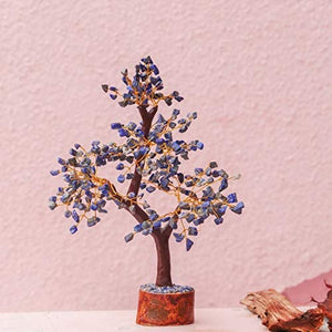 Seven Chakra Tree of Life - Crystal Tree - Artificial Bonsai Tree, Spiritual Decor, Crystals and Gemstones, Crystal Tree for Positive Energy - Feng Shui Tree, Reiki Gifts