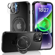 Load image into Gallery viewer, TAURI 5 in 1 for iPhone 16 Pro Max Case, Compatible with MagSafe [Not-Yellowing] with 2X Screen Protector + 2X Camera Lens Protector, Military-Grade Protection, Magnetic Case for 16 ProMax 6.9&quot;, Clear