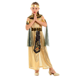 Halloween Cosplay Costume Masquerade Cleopatra Costumes Indian Queen Princess Costumes