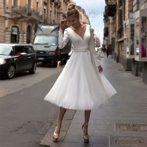 Women's Short Wedding Dress Evening Gown, Cocktail Dress for Girls